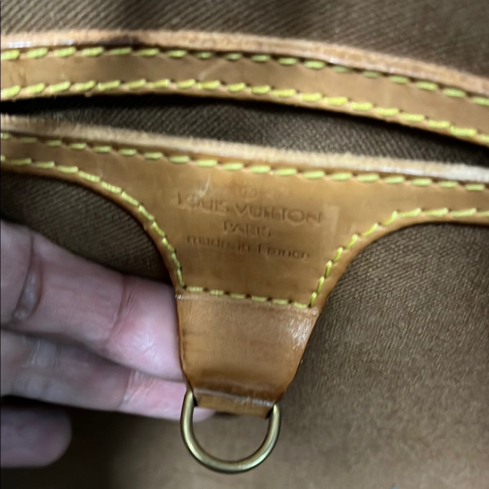 Louis Vuitton Monogram Dome Satchel in Brown with Tan Trim - Picture 14 of 16